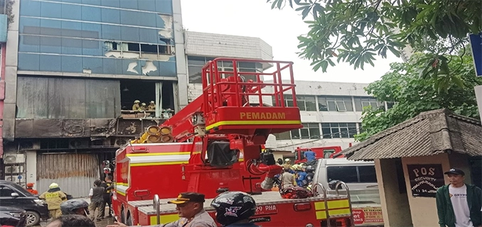 3 Korban Kebakaran Gedung Terra Drone Identifikasi Identitasnya