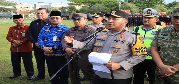 31 Pos Pengamanan 16 Pelayanan Polda Riau Keamanan Nataru