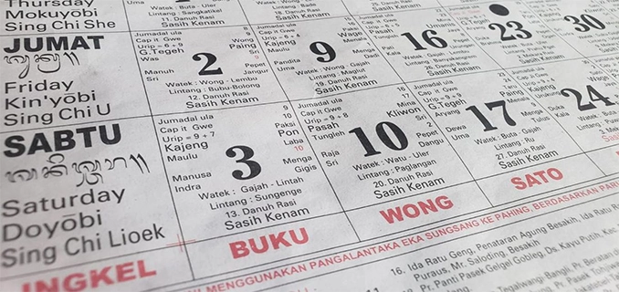 Ala Ayuning Dewasa Hari Baik Kalender Bali 7 Desember 2025