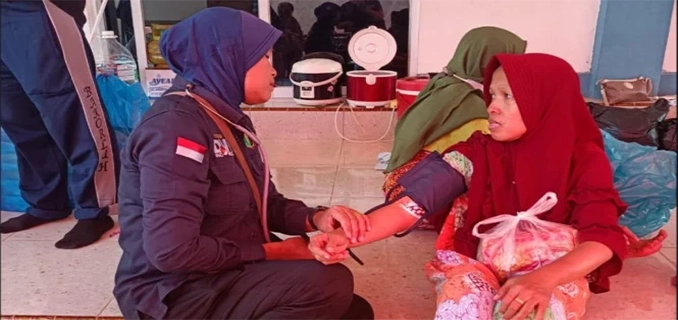 Bakti Kesehatan Polda Sumbar Sasar 222 Korban Bencana