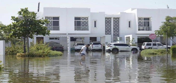 Cuaca Ekstrem Mengancam Dubai Minta Warga Tetap di Rumah