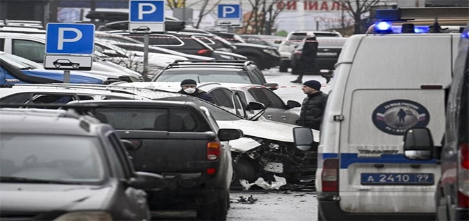 Moskow Diguncang Ledakan Bom Jenderal Senior Rusia Tewas