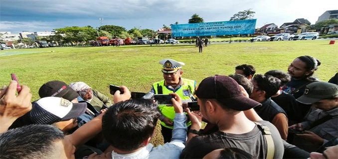 Polda Riau Atur Batas Operasional Angkutan Barang Libur Nataru