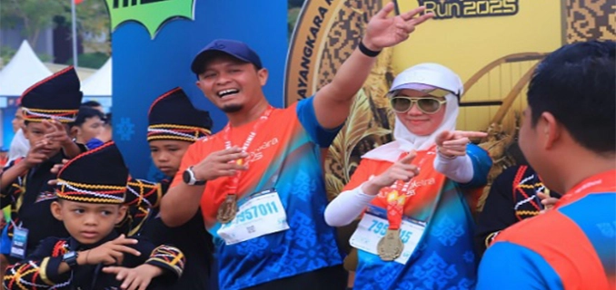 Ribuan Pelari Meriahkan Pekanbaru 10K Ajang Lari Terbesar 2025