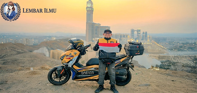 7 Bulan Daeng ke Makkah Naik Yamaha Xmax Tempuh 27.000 Km