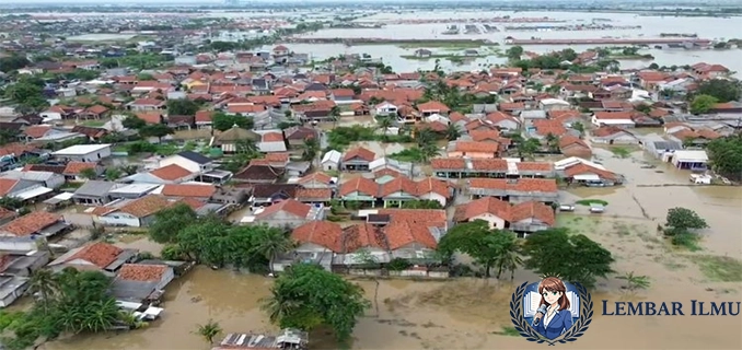 Daerah Desa Bekasi Banjir 2 Meter 3.000 KK Diungsikan