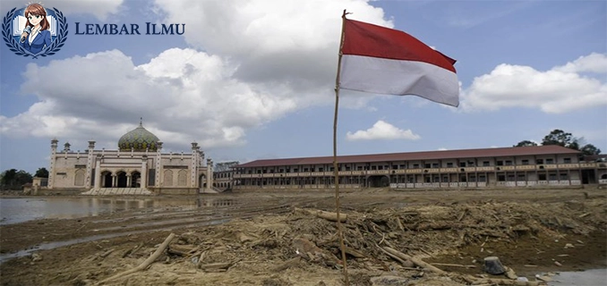 Pesantren Darul Mukhlishin Aceh Tamiang Bersih Pascabanjir