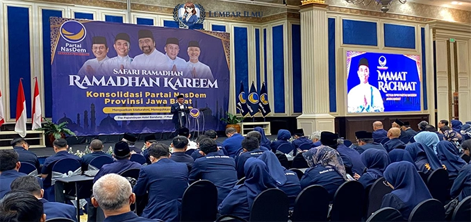 NasDem Jabar Target Masuk Tiga Besar Pemilu 2029